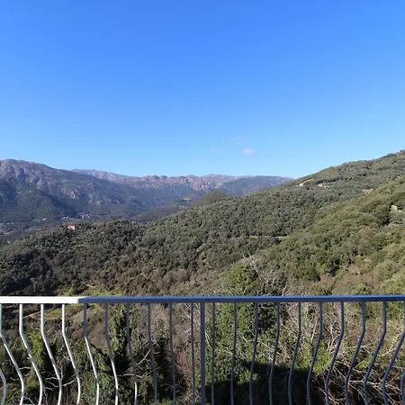 VILLA SANTINE AVEC TERRASSES et VUE PANORAMIQUE Santa-Lucia-di-Tallano Exterior foto
