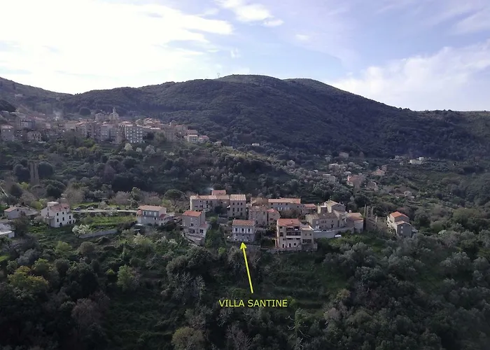 Villa Santine Avec Terrasses Et Vue Panoramique Meuble Tourisme 4 Etoiles